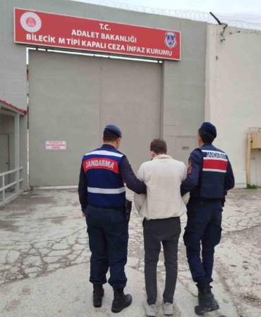 Bilecik’te 3 yıl 4 ay hapis cezası bulunan şahıs yakalandı