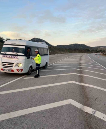Çanakkale’de 509 araç trafikten men edildi