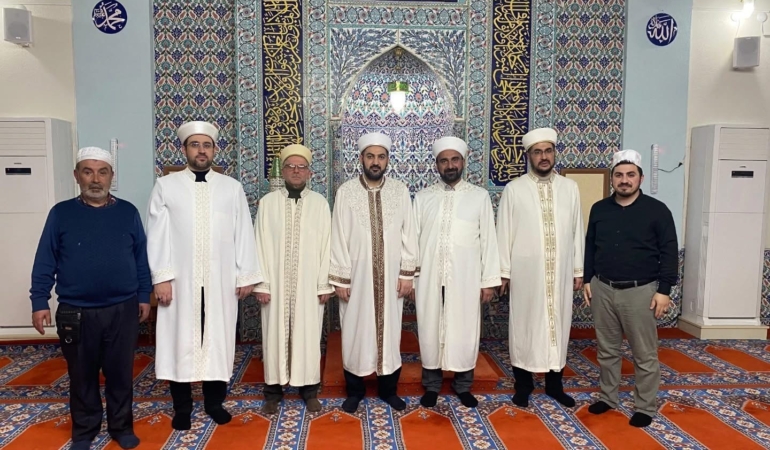 Bozüyük’te Enderun usulü teravih namazı kılınıyor