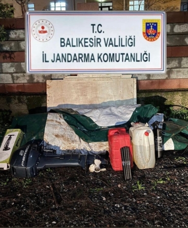 Düzensiz göçmenler zeytinlik alanda yakalandı