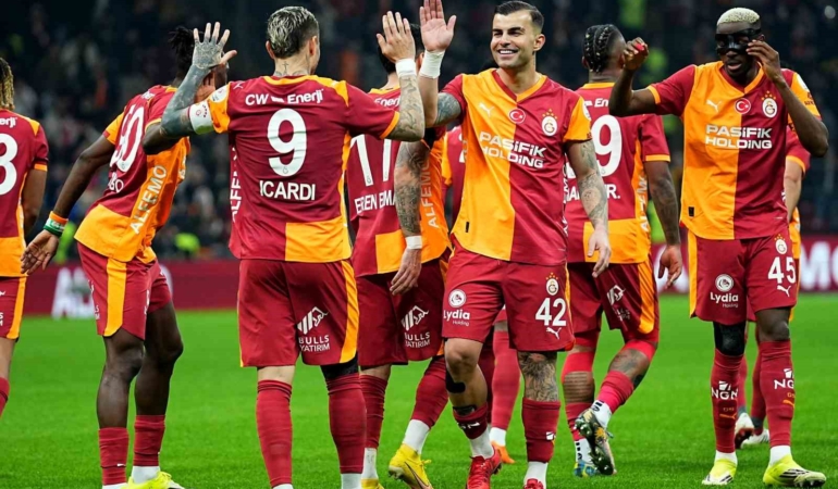 Galatasaray’dan ligde 10 maçlık yenilmezlik serisi