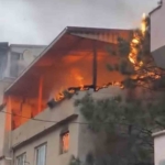 Bursa’da yangında daire alev topuna döndü