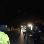 Bursa’da heyelan: Mudanya-Kurşunlu yolu trafiğe kapandı