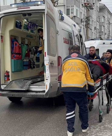 Edirne’de otomobillerin çarpıştığı kaza kamerada