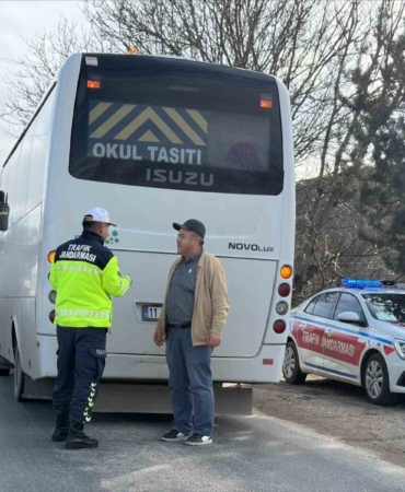 Bilecik’te okul servisleri denetlendi