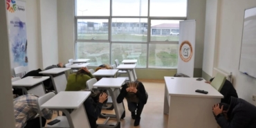 Pınarhisar’da yangın ve deprem tatbikatı gerçekleştirildi