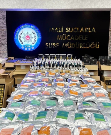 Avcılar’da sahte ilaç ve kozmetik imalathanesine operasyon: 2 gözaltı