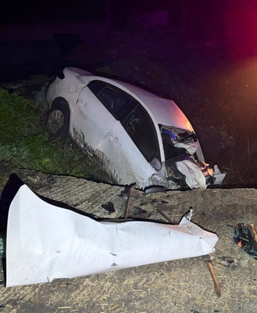 Edirne’de şarampole devrilen otomobildeki 2 kişi hayatını kaybetti