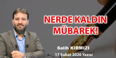 SALİH KIRMIZI KÖŞE YAZISI