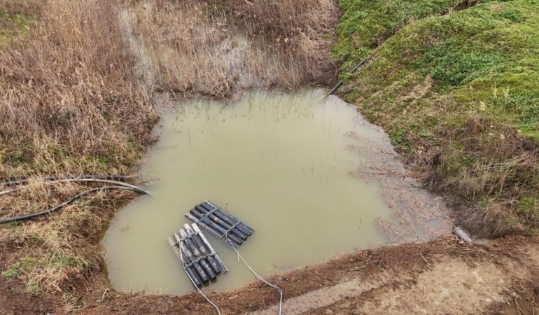 Denize boşa akan su tarıma kazandırılıyor