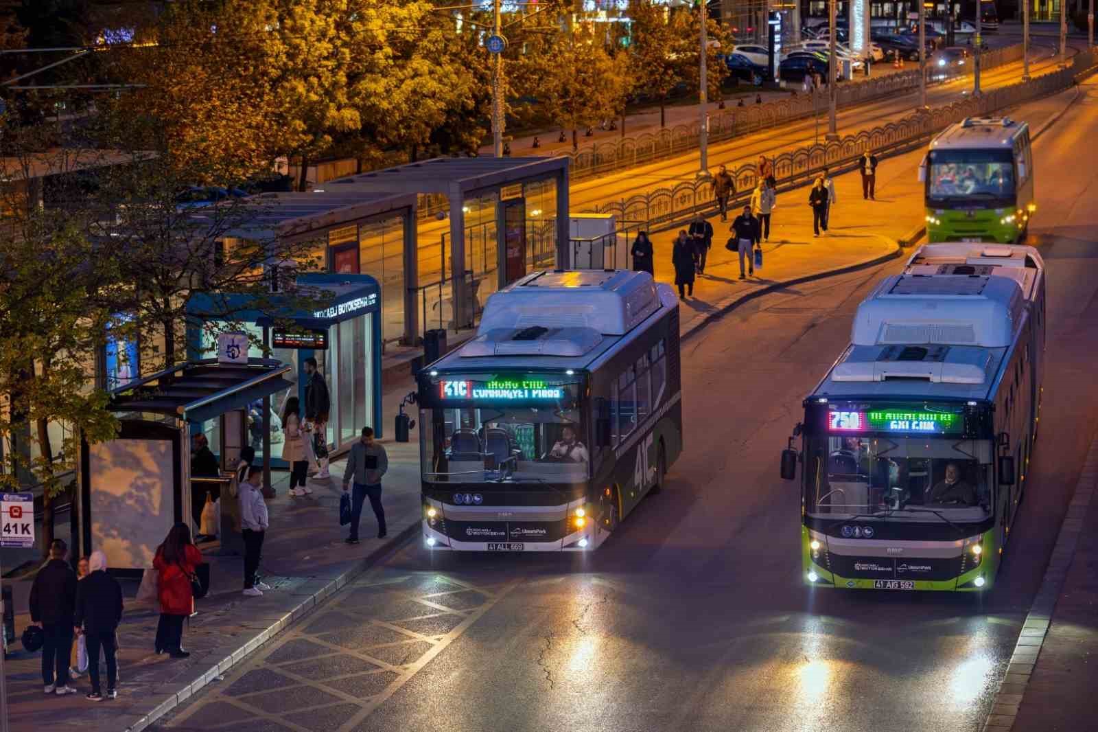 Kocaeli’de 4 yeni hatla 24 saat ulaşım dönemi başlıyor