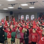 Babaeski’de ilk ders ’Bayrak Sevgisi’ oldu