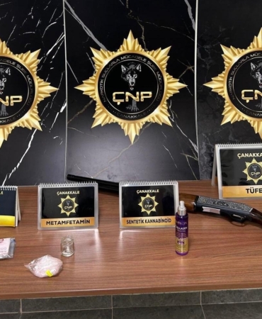 Çanakkale’de uyuşturucu imal ve ticareti suçundan 3 tutuklama