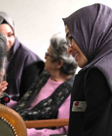 Başiskele’de "Gönül Bağı" gönüllüleri huzurevi sakinleriyle buluştu