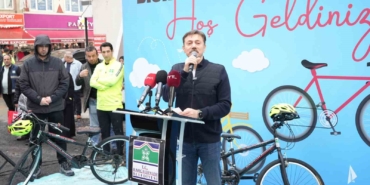 Bahçelievler’de pedallar sağlık ve çevre için döndü: 38’inci bisiklet çekilişi yapıldı