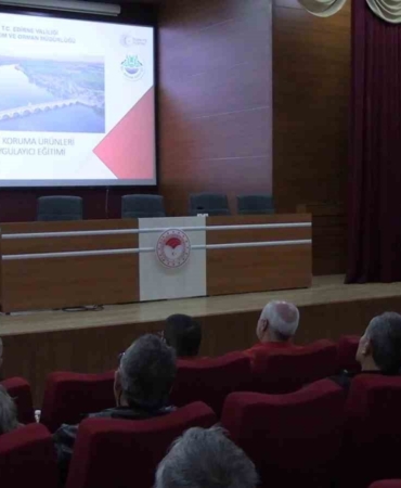 Edirne’de üreticiye B-Reçete eğitimi verildi