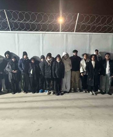 Edirne’de 18 düzensiz göçmen yakalandı