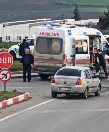 Tekirdağ’da trafik kazası: 2’si çocuk 5 yaralı