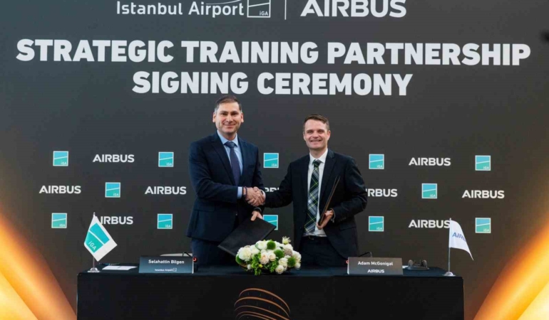 İGA İstanbul Havalimanı ve Airbus eğitim ortağı oldu