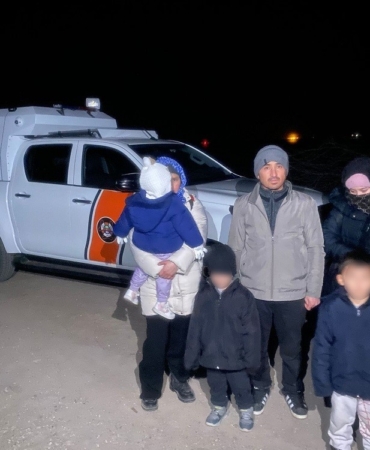 Ayvacık’ta 7 kaçak göçmen yakalandı