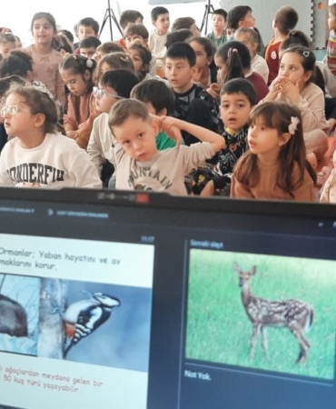 Dünya Yaban Hayatı Gününde öğrencilere eğitim verildi