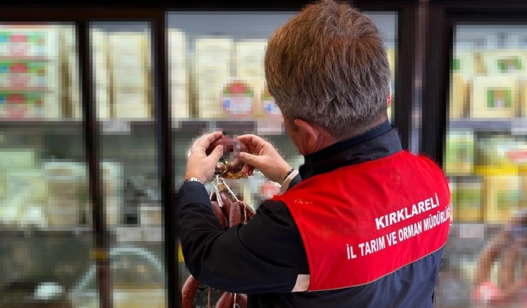 Kırklareli’nde marketlerde fiyat ve gıda denetimi