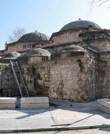 Gebze’deki tarihi Çarşı Hamamı’nda restorasyon çalışmaları başladı