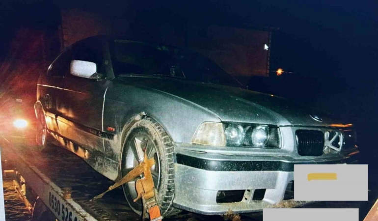 "Dur" ihtarına uymayan alkollü sürücüye ve araç sahibine 490 bin TL ceza