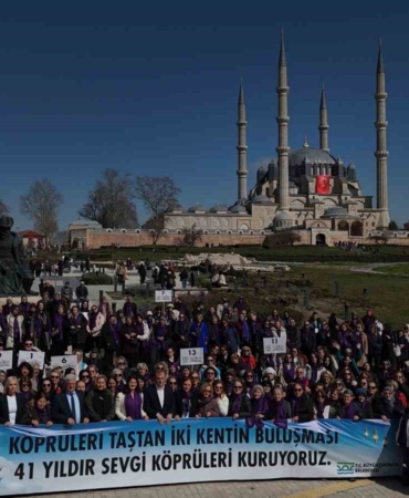 Büyükçekmeceli kadınlar geleneksel Ramazan gezisinde Edirne’de buluştu