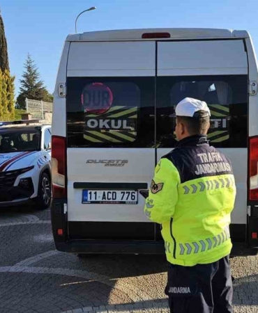 Bilecik’te okul servis araçları denetlendi