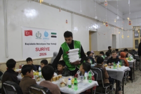 Başiskele Belediyesinden Suriye’de iftar sofrası