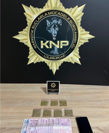 Kırklareli’de uyuşturucu operasyonu: 1 şüpheli tutuklandı