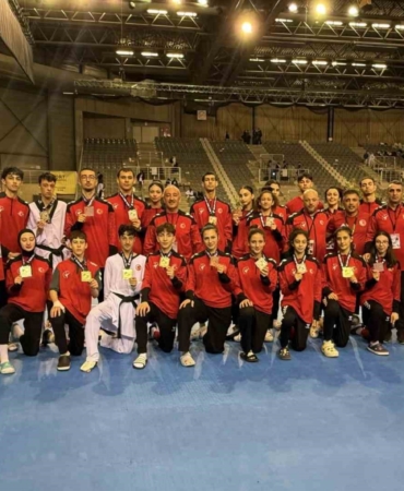 Milli taekwondoculardan Belçika’da 30 madalya birden