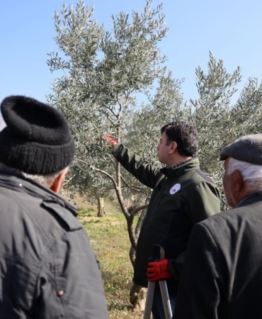 Bilecik’te üreticilere uygulamalı eğitim