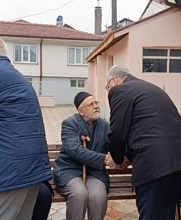 Asırlık bayramlaşma geleneği Pazaryeri’nde coşkuyla sürdü