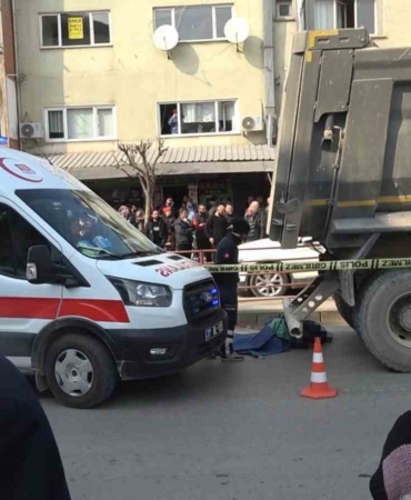 Yalova’da kamyonun ezdiği yaşlı adam hayatını kaybetti