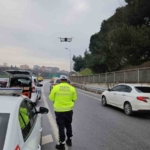 Sarıyer’de dron destekli "kaynak" denetimi: 10 sürücüye toplamda 93 bin lira ceza kesildi