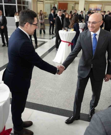 Bakırköy Adliyesinde bayramlaşma töreni