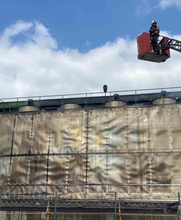 Yıldız Entegre fabrikasında korkutan yangın