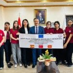 Burhaniye’de öğrenci proje ekibi Kaymakam Atilla’yı ziyaret etti