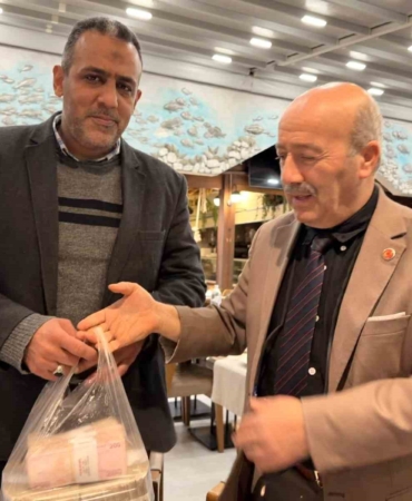 Ramazan hasılatını Gazze’ye gönderdi