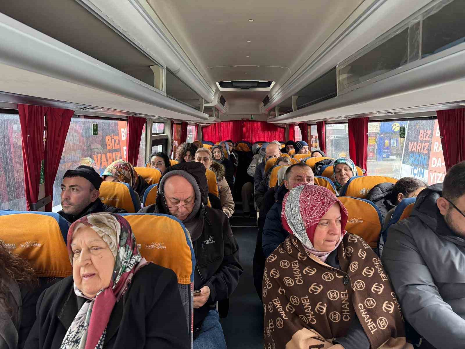 Esenler’de kabir ziyaretleri için ücretsiz servis hizmeti