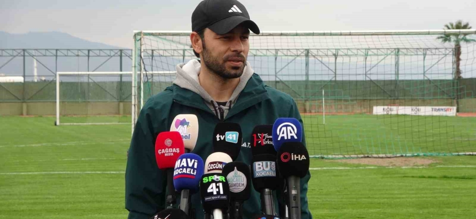 Selçuk İnan: "Hayallerim burada Kocaelispor ile Avrupa kupalarına katılabilmek"