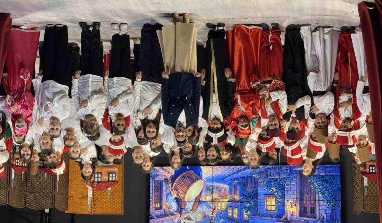 Çatalca’da minik öğrenciler ve öğretmenlerinden Ramazan ayı şenliği