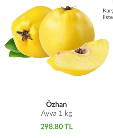 Ayvayı yiyemedik...Kilosu 300 liraya dayandı; lüks oldu