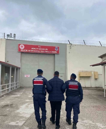Bilecik’te 4 yıl hapis cezası bulunan şahıs yakalandı
