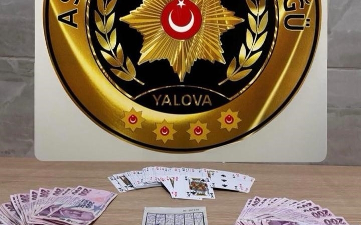 Yalova’da kumar operasyonu