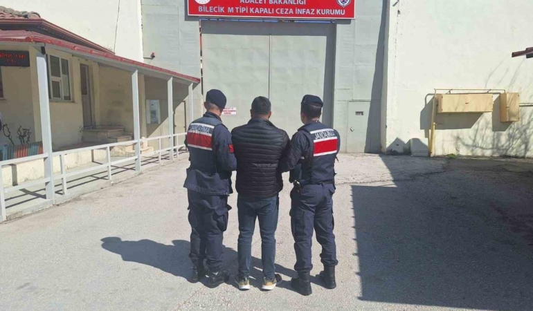 Bilecik’te 3 yıl 9 ay hapis cezası olan şahıs yakalandı