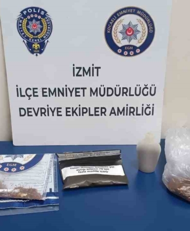 Üst aramasında narkotik madde ele geçirildi