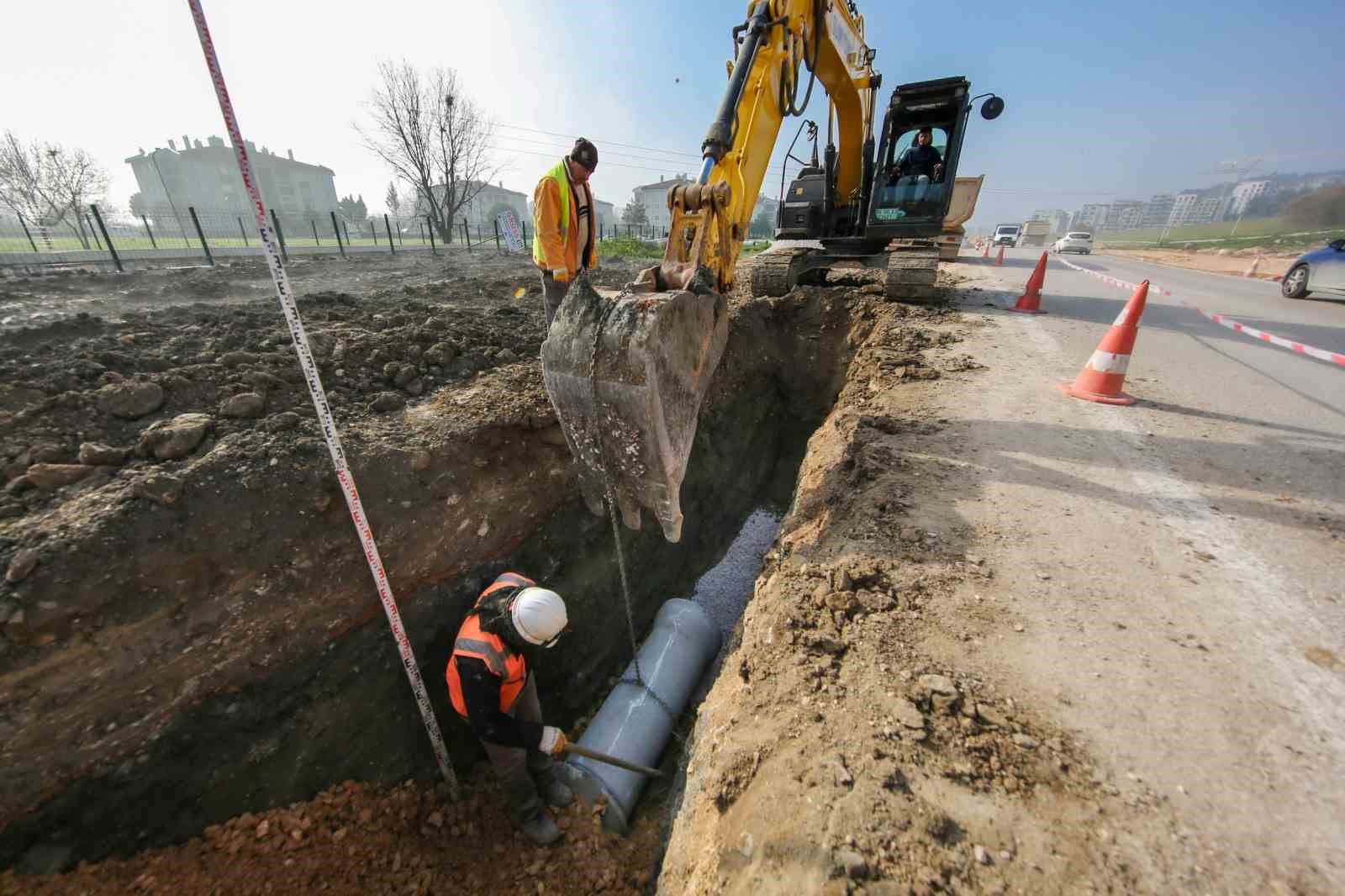 Büyükşehir’den güçlü altyapı güvenli gelecek